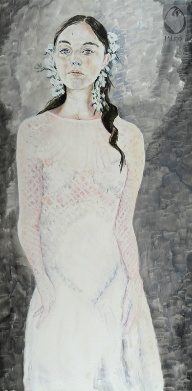 oil on canvas - olio su tela di Piro
